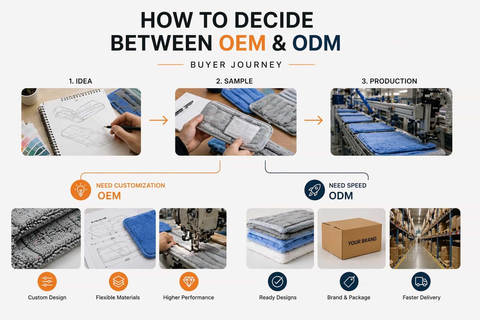 How to Decide Between OEM vs ODM