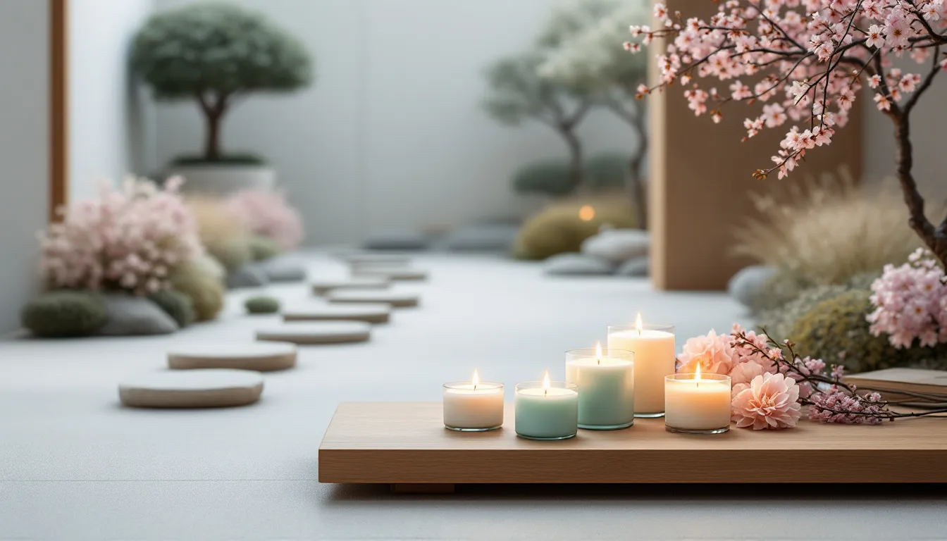 99339e0f 12a8 44f0 9797 24cb04cbd979 Seasonal aromatherapy candle collections displayed elegantly.