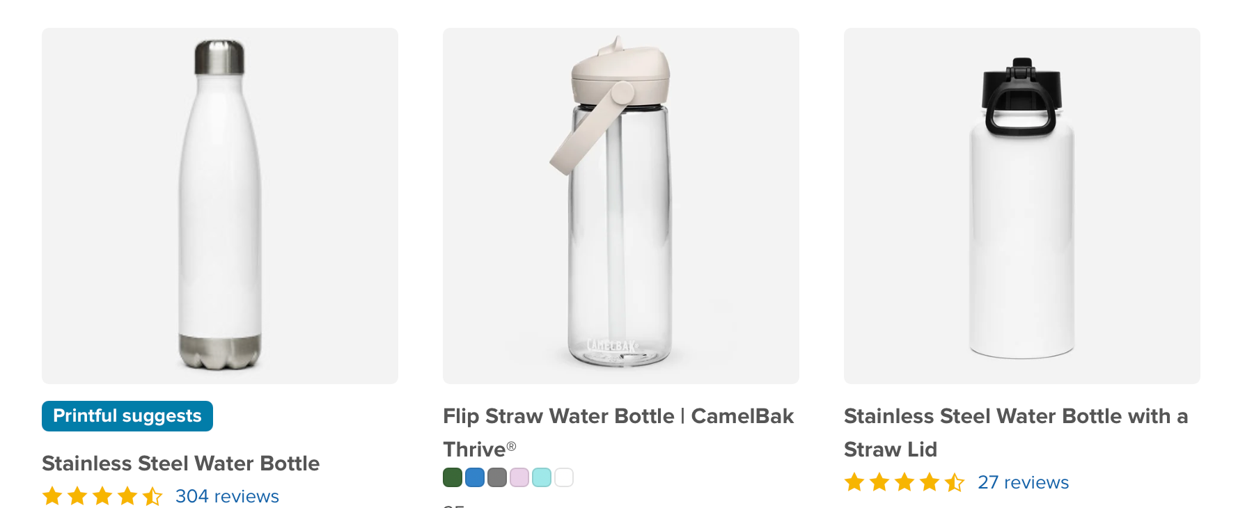 white label products - reusable water bottles