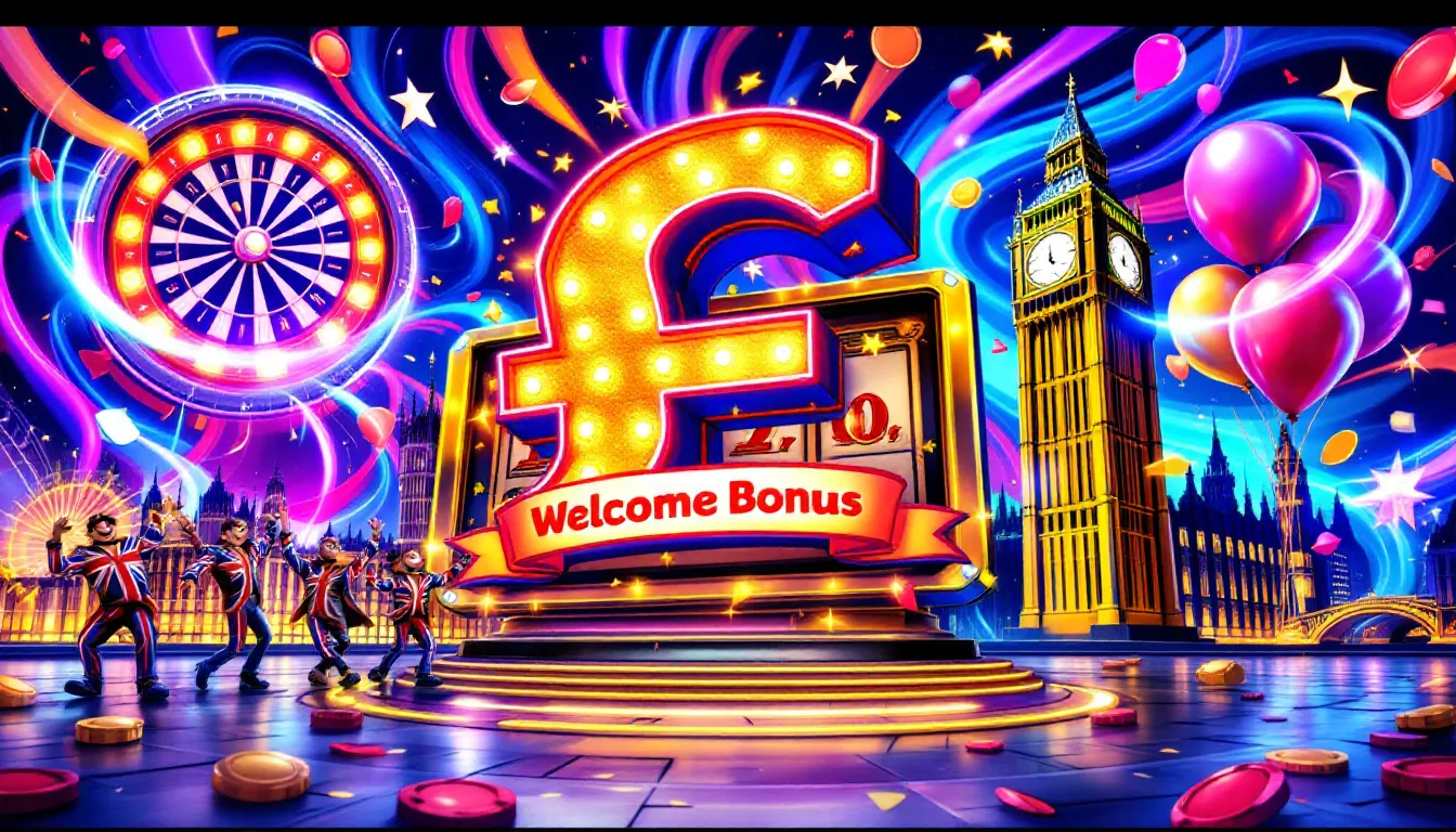 Best welcome bonuses at UK online casinos.