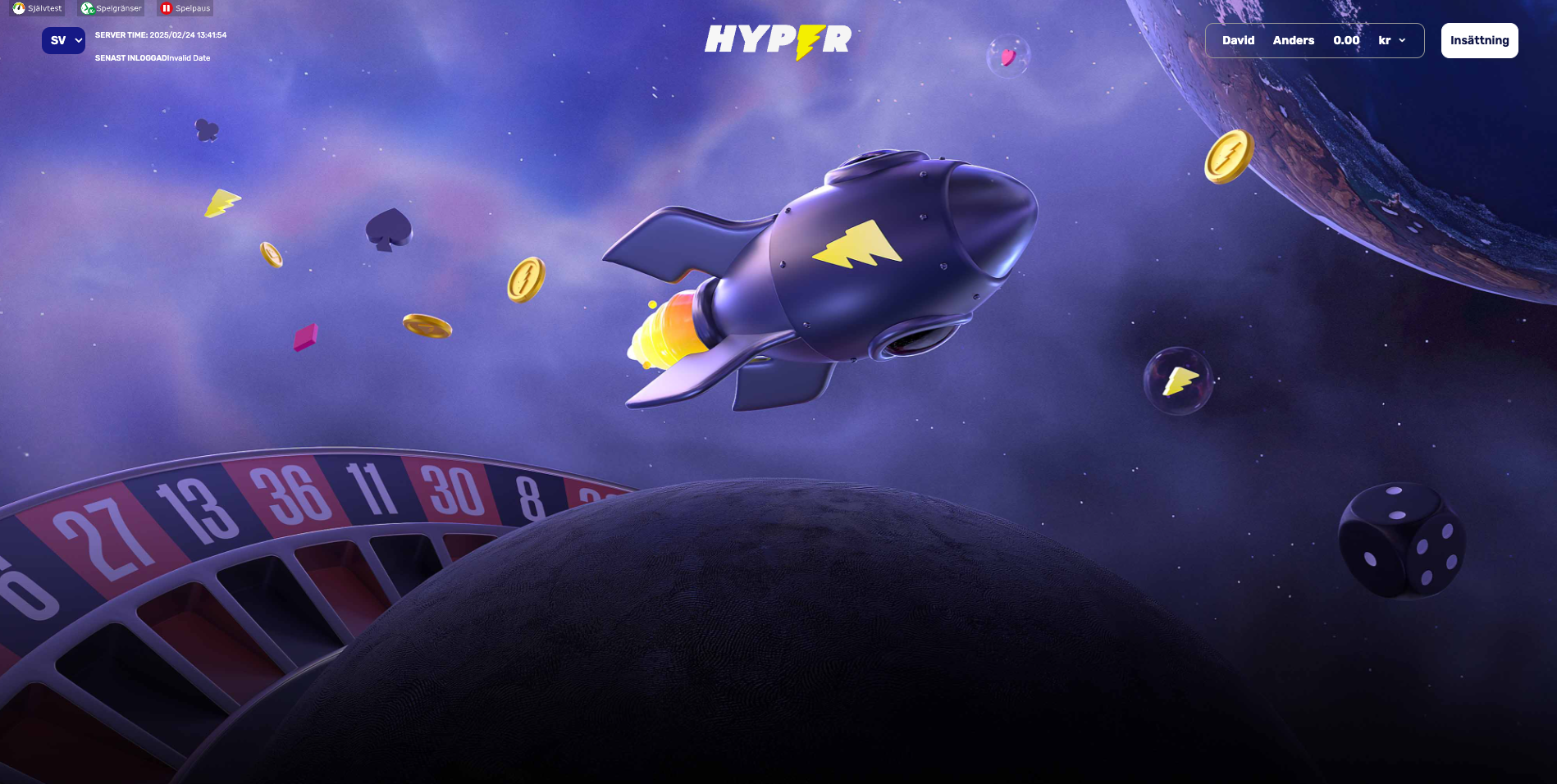 Hyper casino bonus