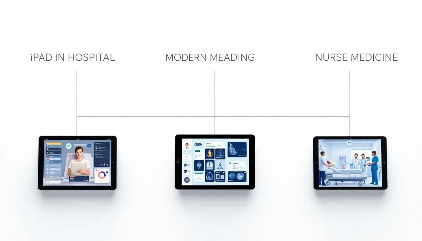 Les iPads dans les hôpitaux montrent comment la technologie transforme la médecine.