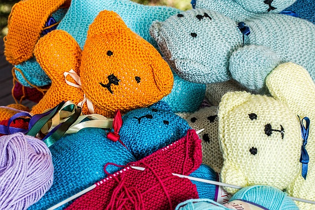 knitting, handmade items, hobby