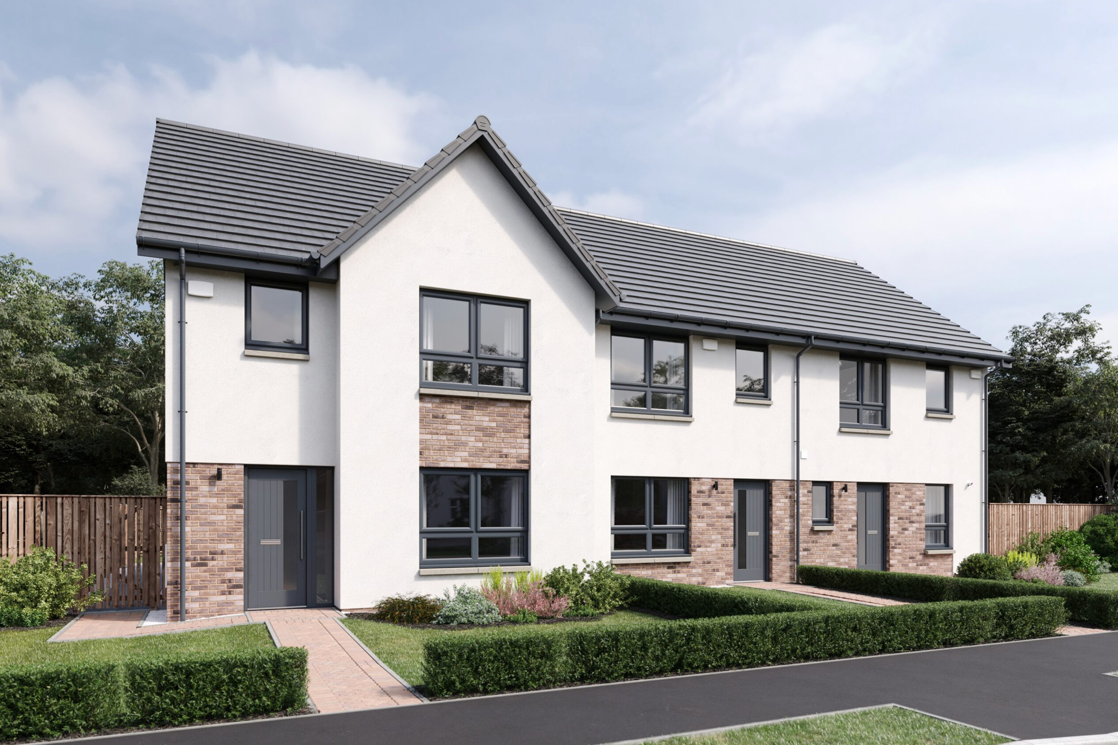 new homes housing development in East Kilbride for sale Cala homes