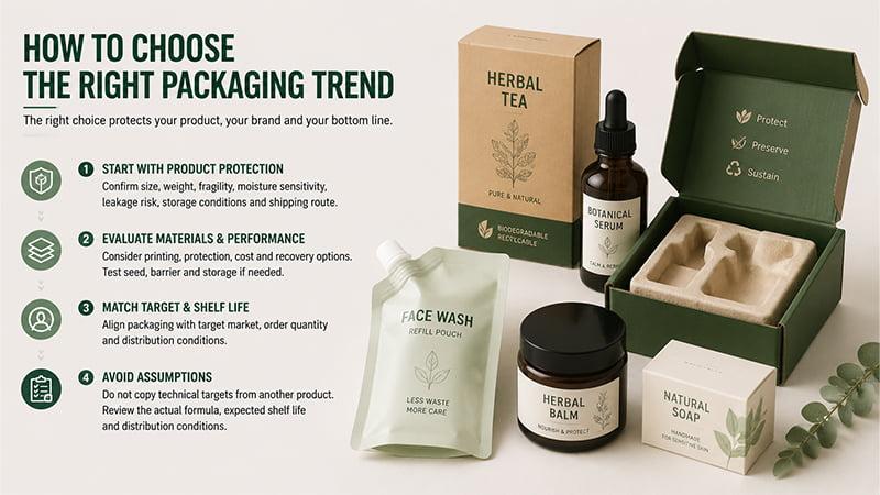 Mono-material packaging design using recyclable materials for circular packaging solutions