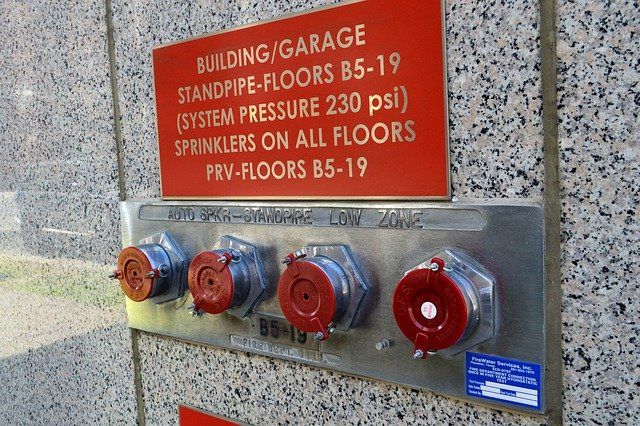 fire safety, standpipe, sprinkler