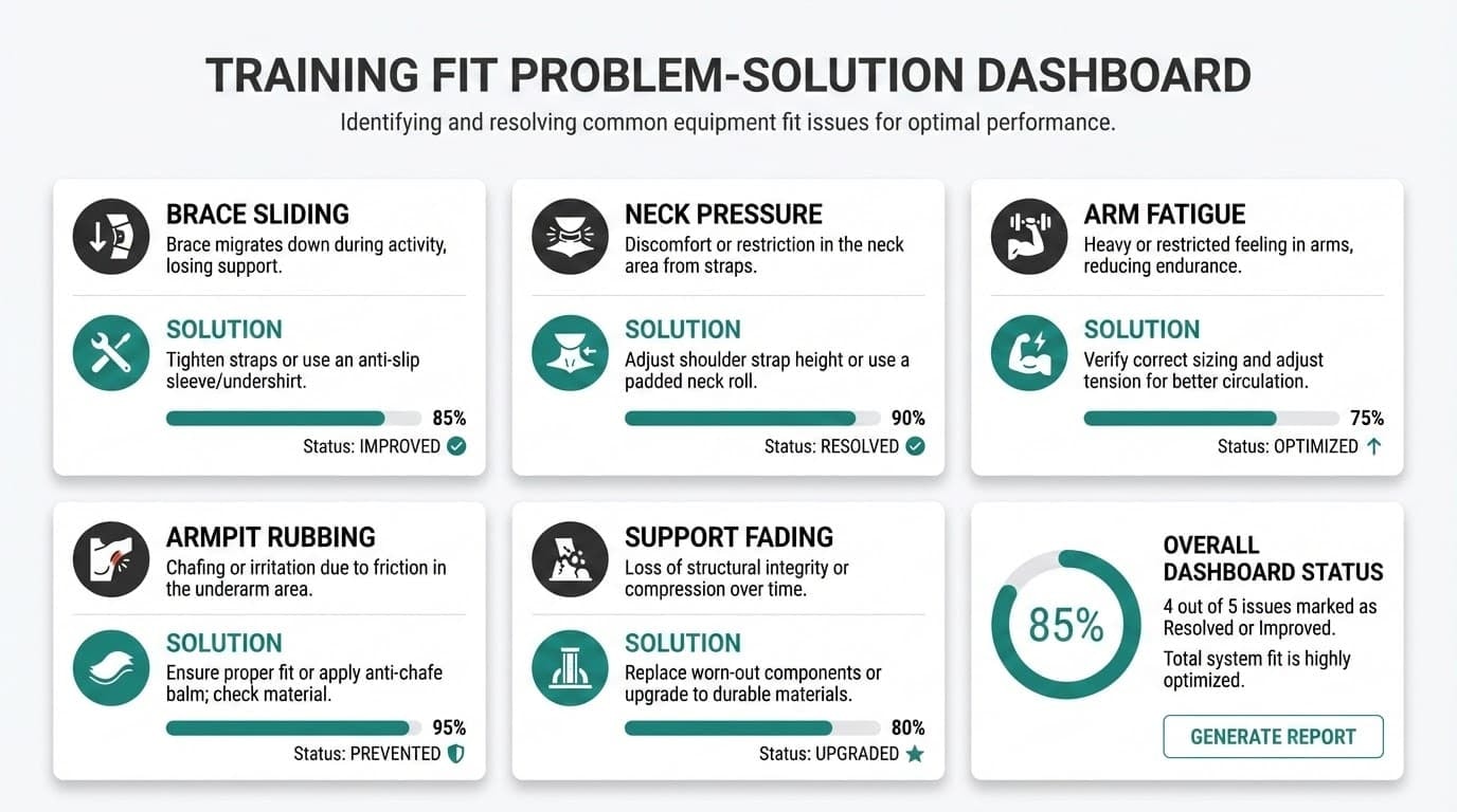 How Should You Adjust the Brace Fit for Training?