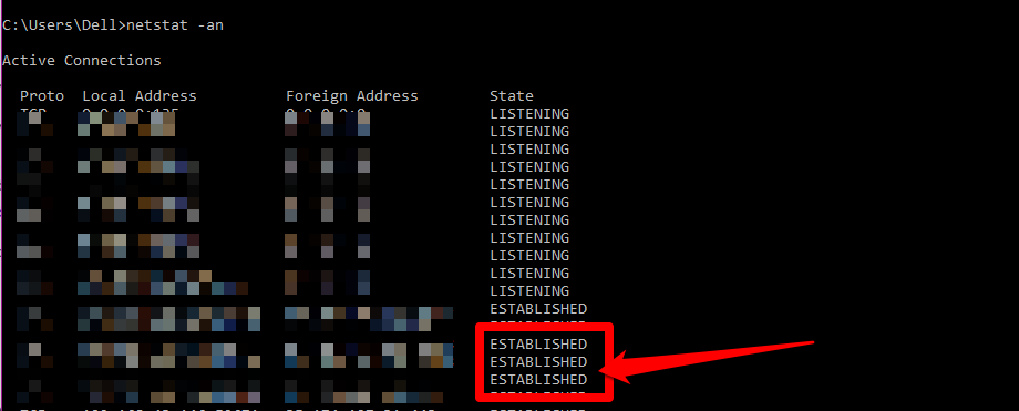 Getting someone's IP address using command prompt