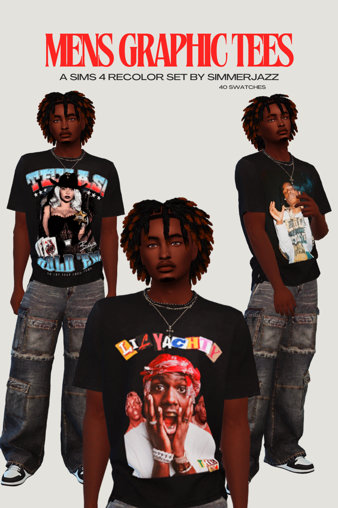 T-shirt Recolors: Masculine Edition