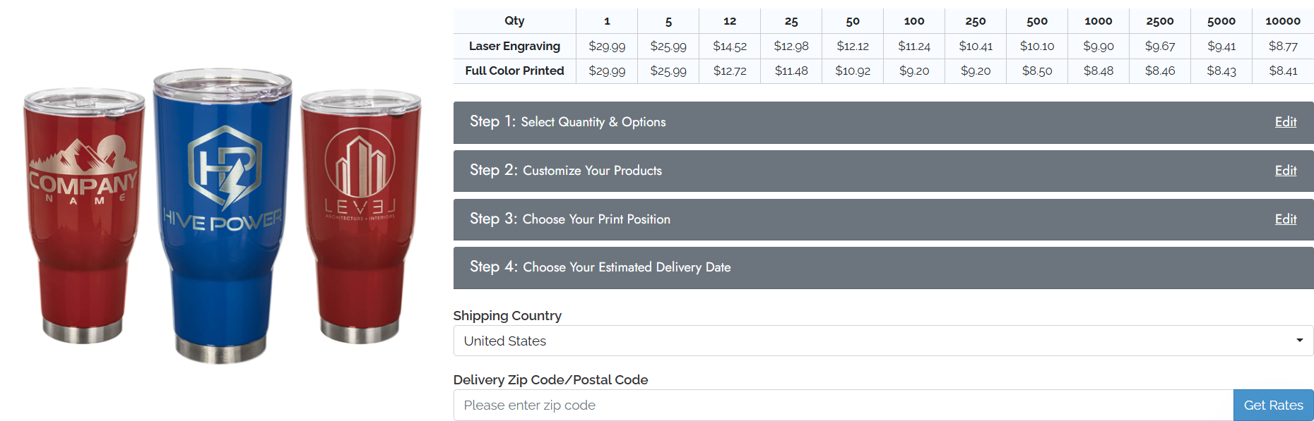 Customization Options