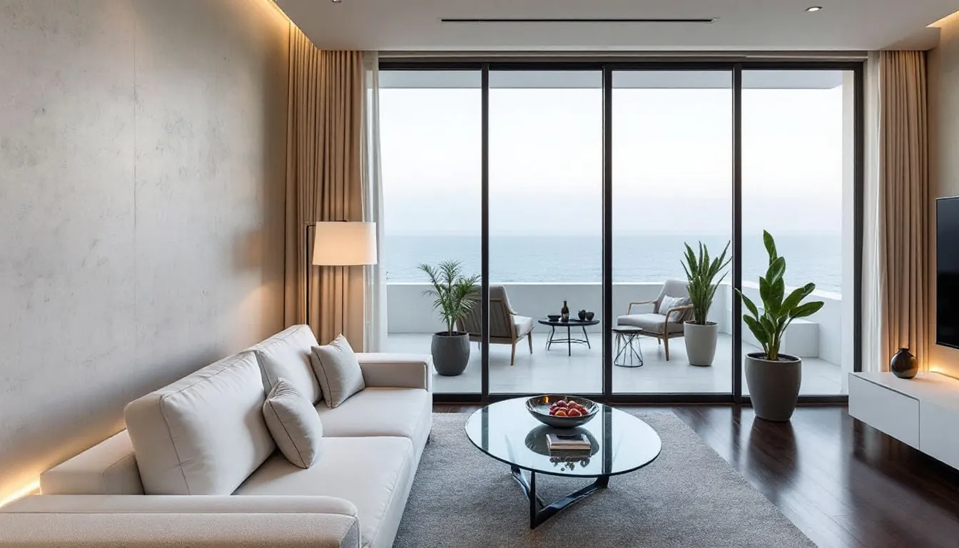 Apartamentos de alto padrão no Bravíssima Private Residence, com vista para o mar.