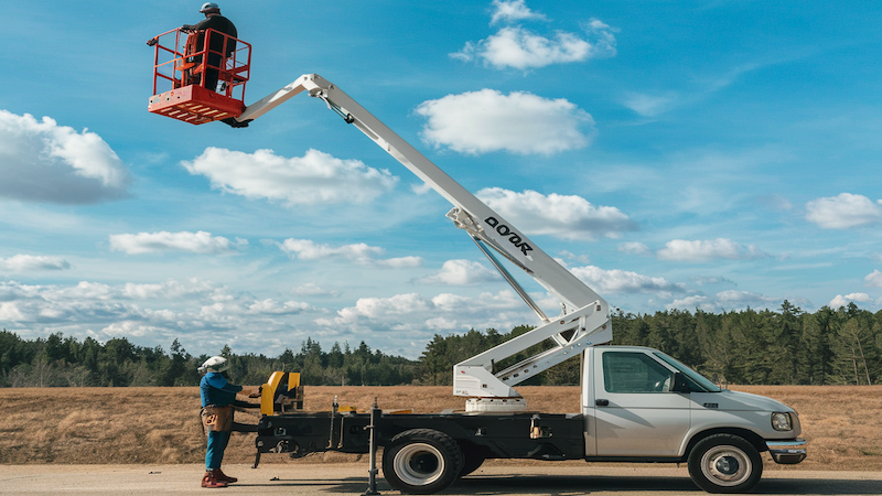 Towable Boom Lift