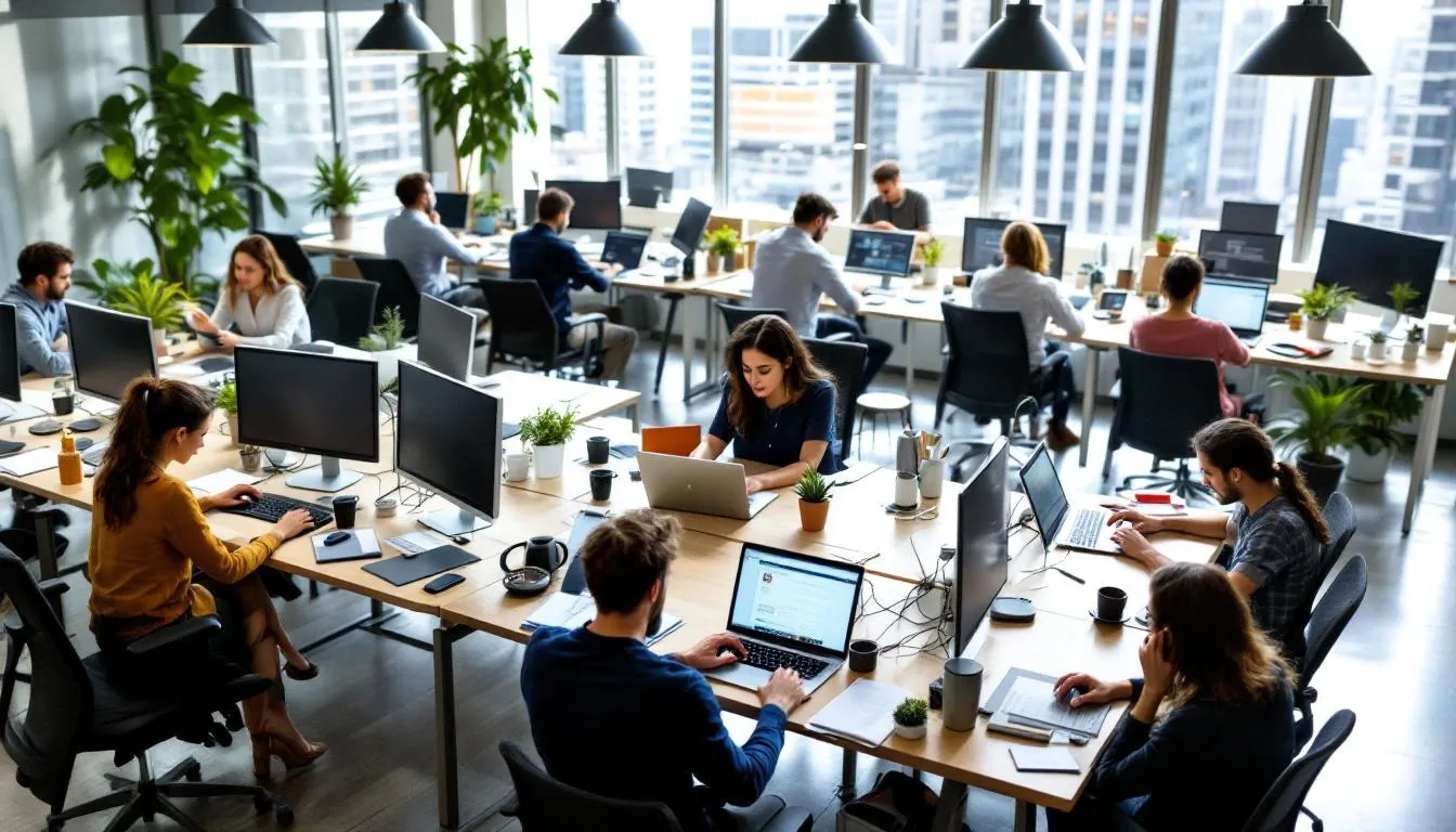 In der Abbildung sind verschiedene Nachteile von Gleitzeit am Arbeitsplatz dargestellt, darunter Probleme wie unklare Arbeitszeiten und Schwierigkeiten bei der Koordination zwischen Arbeitnehmern und Arbeitgebern. Diese Herausforderungen können die Flexibilität und Effizienz im Arbeitsalltag beeinträchtigen, insbesondere wenn es um die Einhaltung von Kernarbeitszeiten und die Regelungen der Gleitzeitmodelle geht.