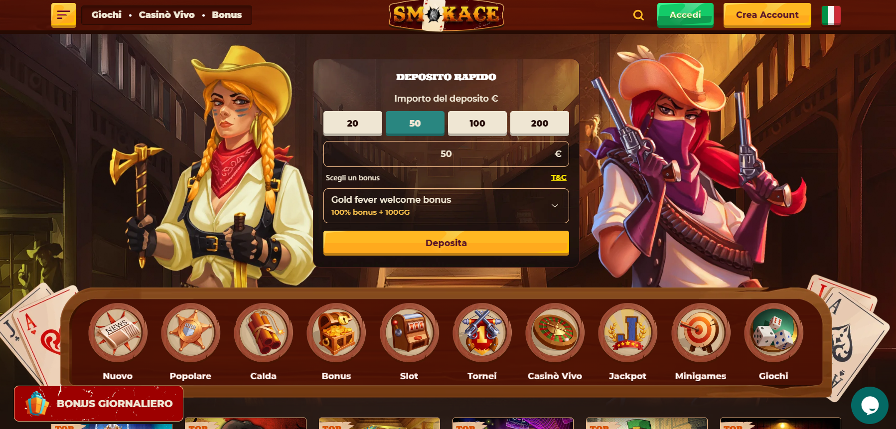 Home Page Smokace Casino