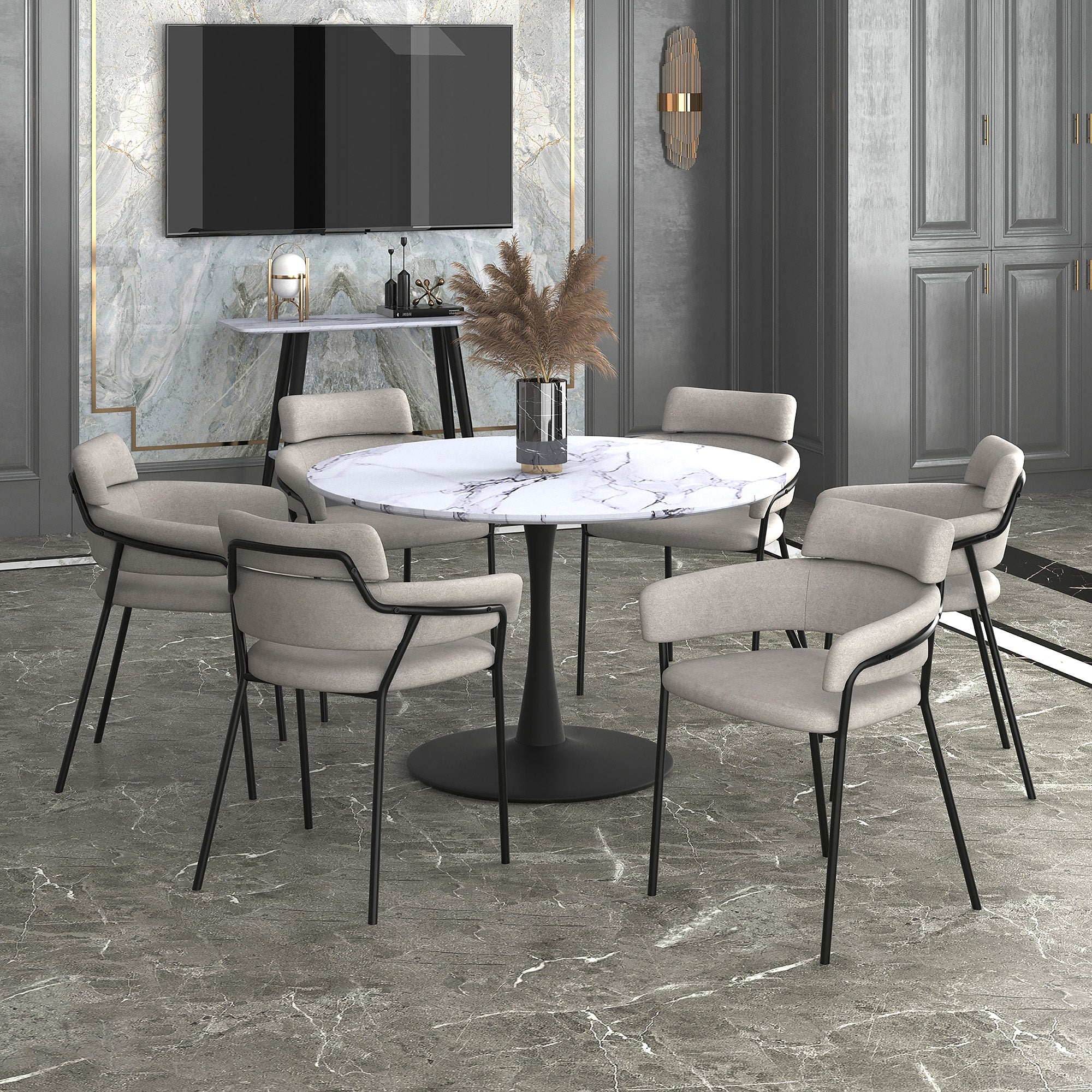 Various contemporary and rustic dining set designs