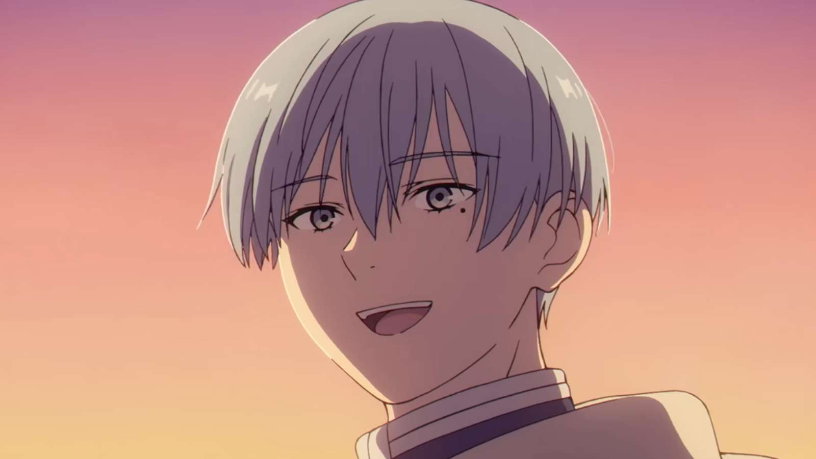 Himmel from Frieren season 2 smiling