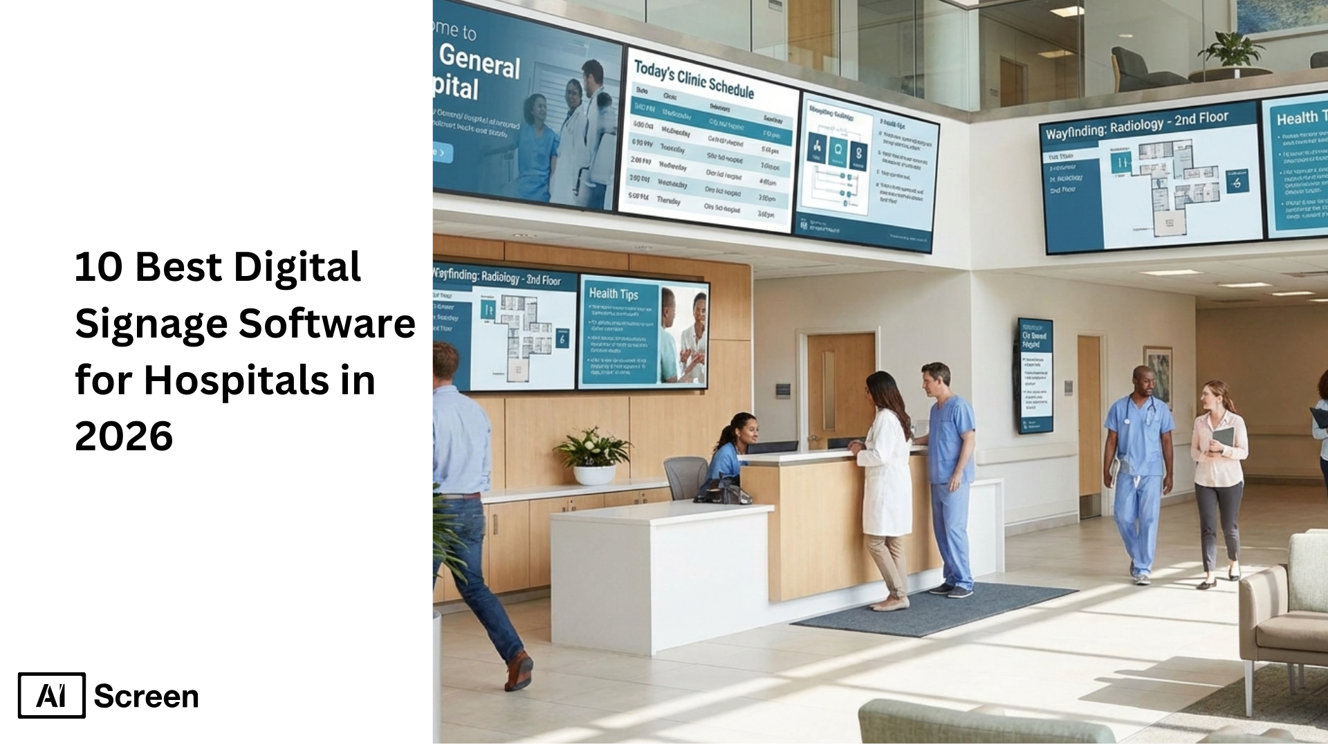 hospital digital signage software 2026