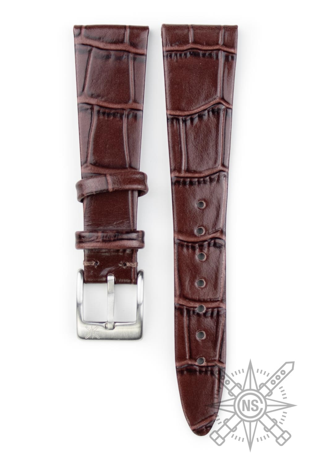 Various benefits of alligator watch straps highlighted visually.