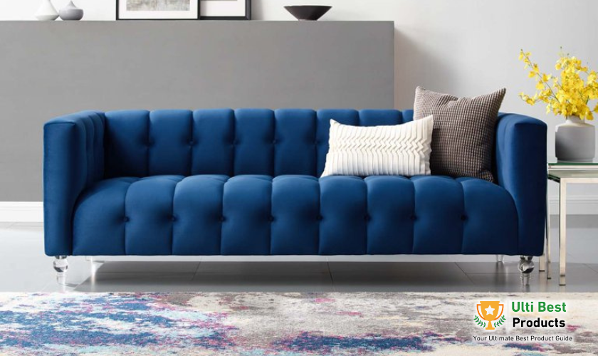 Modway Mesmer Channel Tufted Velvet Sofa