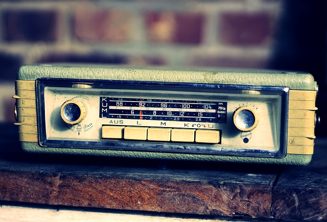 car radio, retro, generations