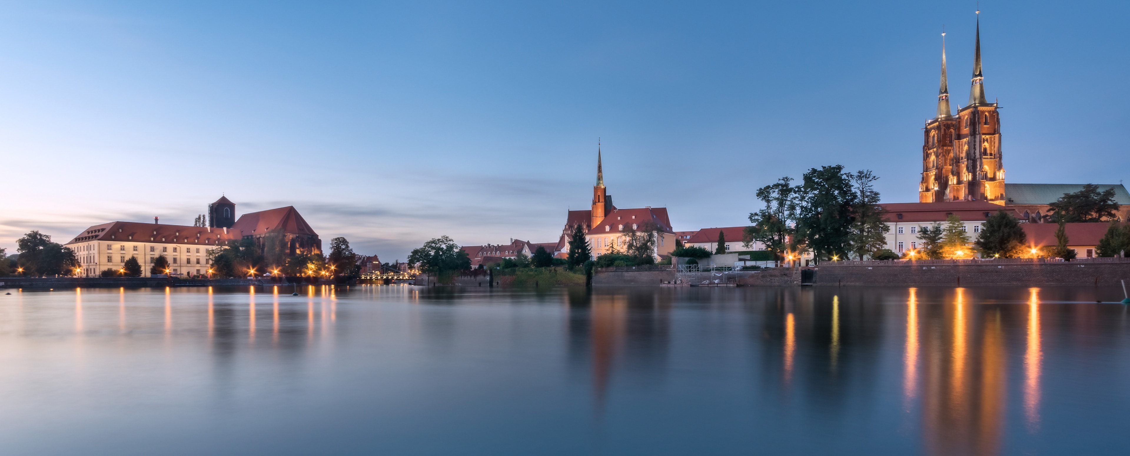 Ostrów Tumski (źródło: https://commons.wikimedia.org/wiki/File:Wroclaw_-_Ostrow_Tumski.jpg)