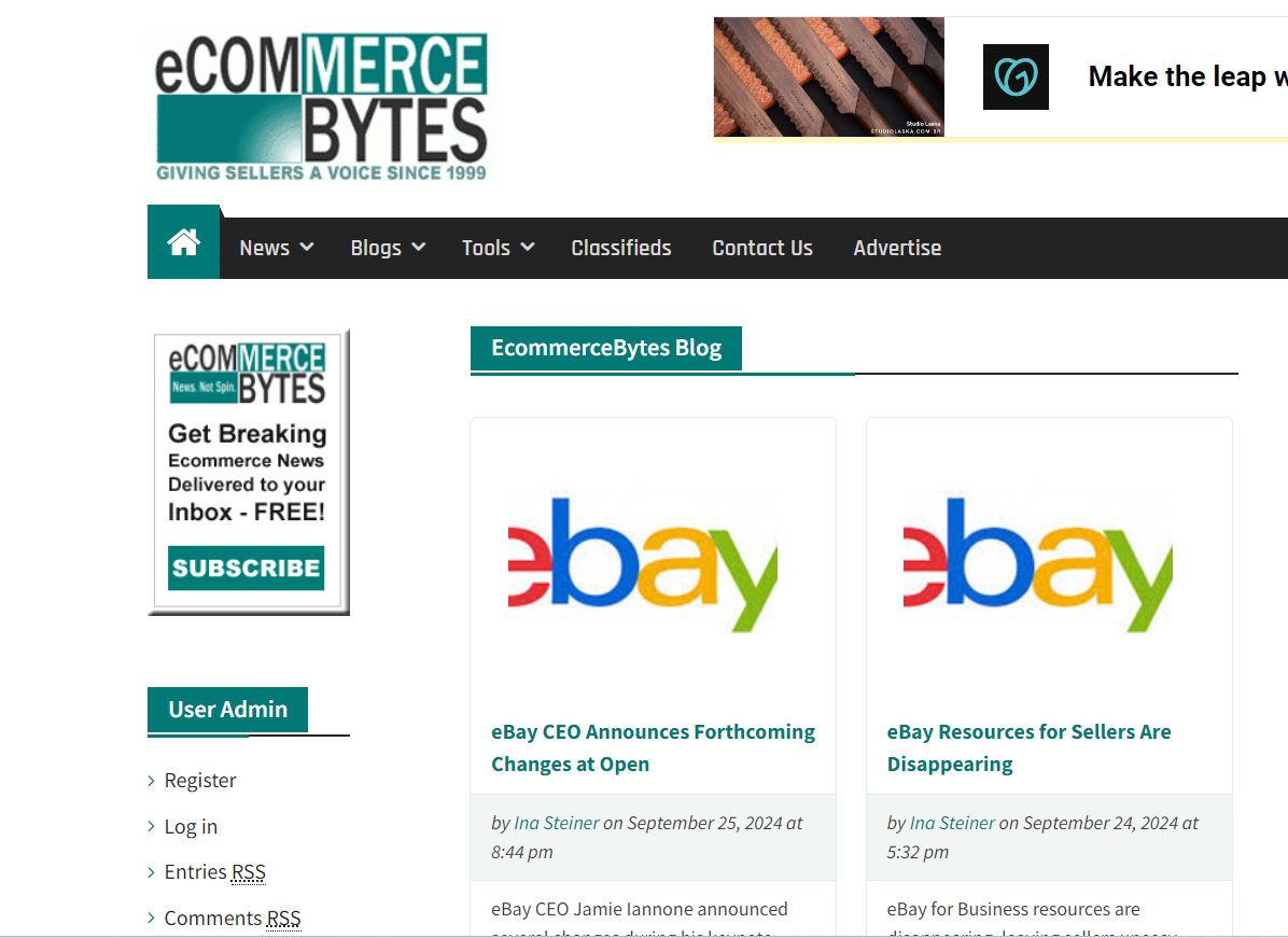 The eCommerceBytes Forum covers all things eCommerce, with a specific section dedicated to dropshipping.