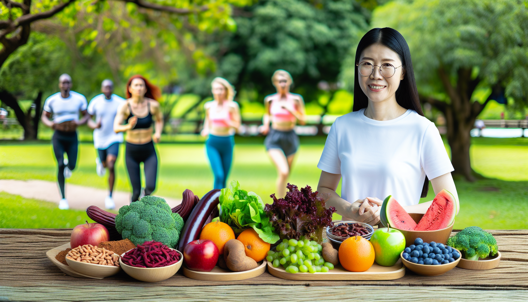 Photo of healthy dietary choices