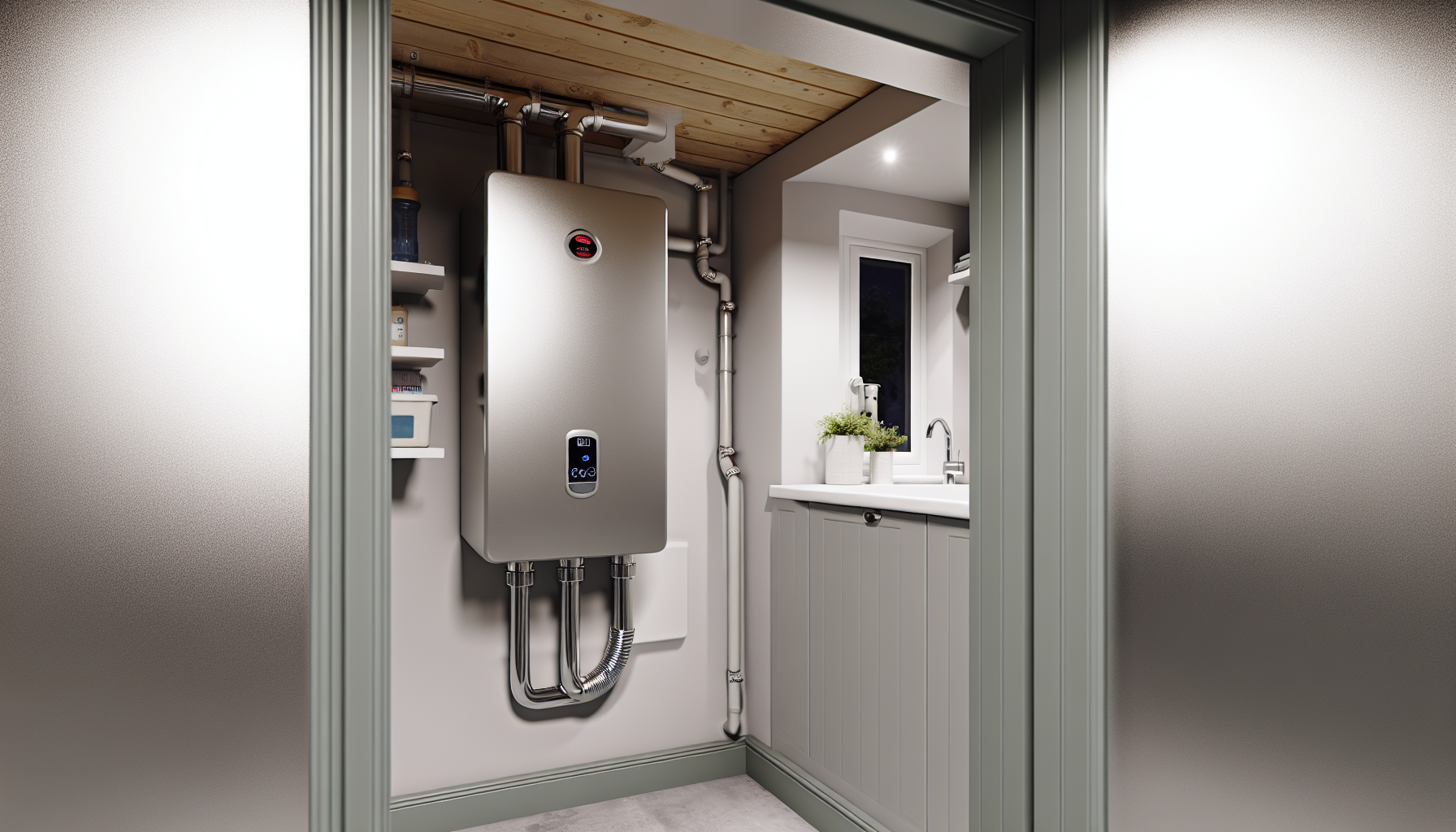 Energy efficient hot water system installation