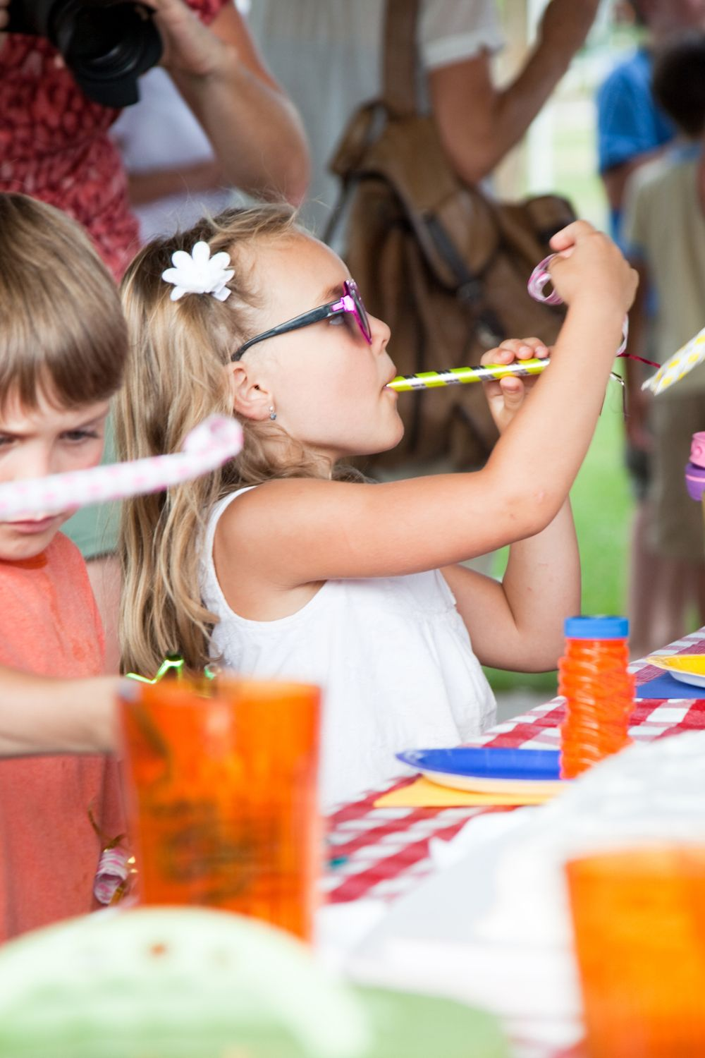 Kids Playing Party Games