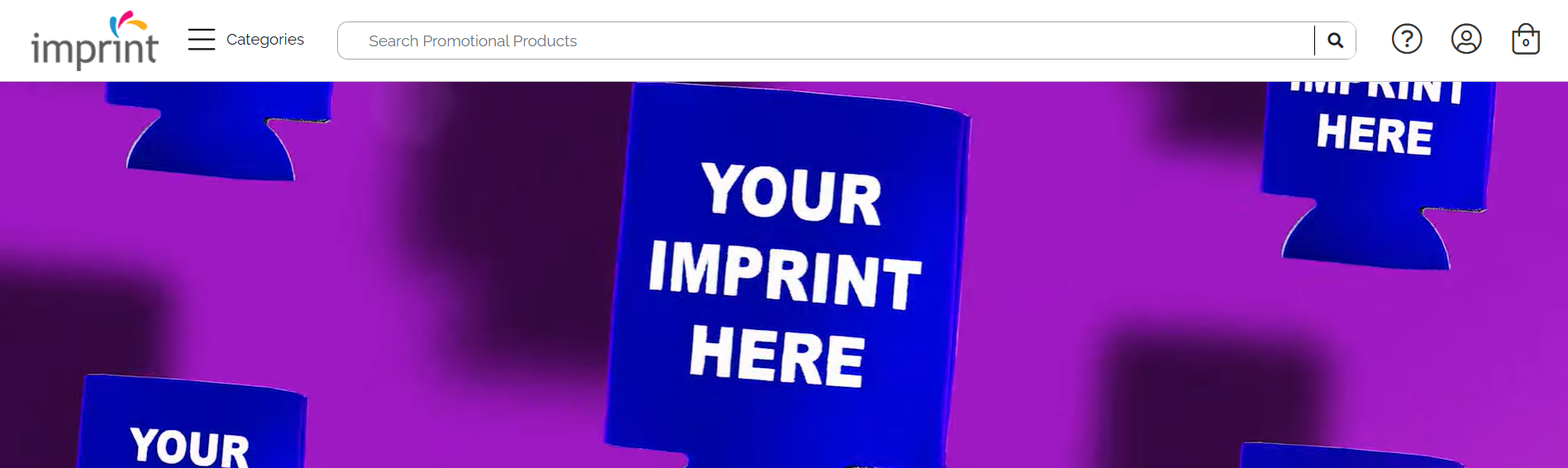 Imprint banner