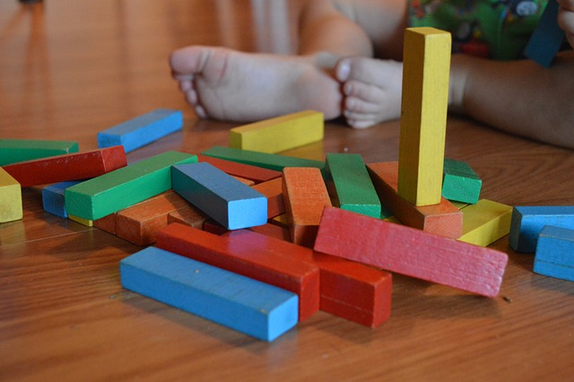 toddler, wooden blocks, educational