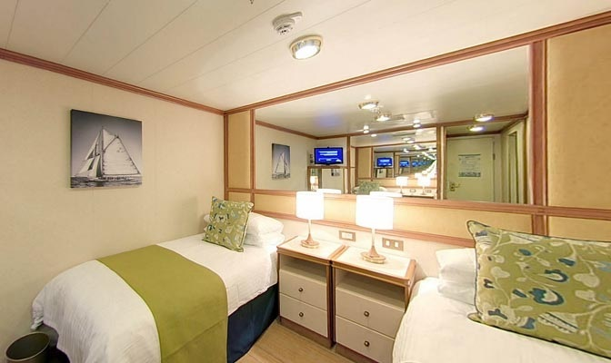 Inside Cabins on Azura