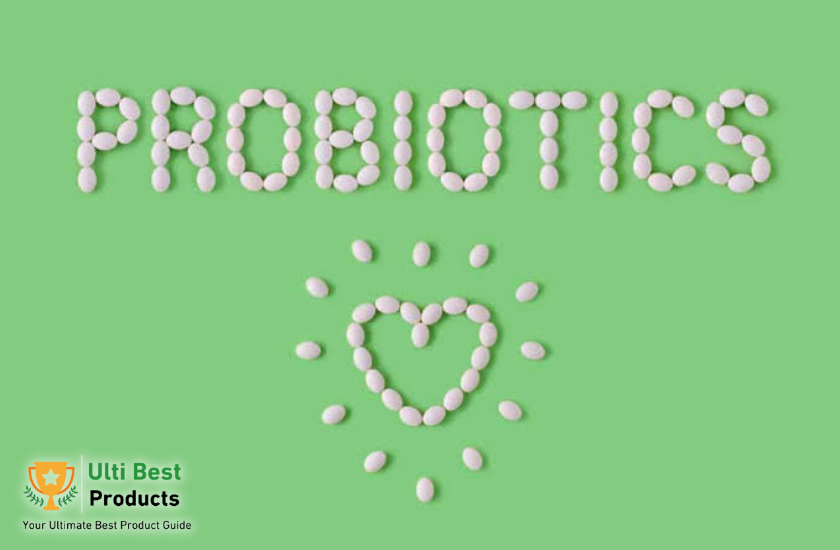 Probiotic tablets in the shape of a heart in a post about The Best Supplements For Gut Health