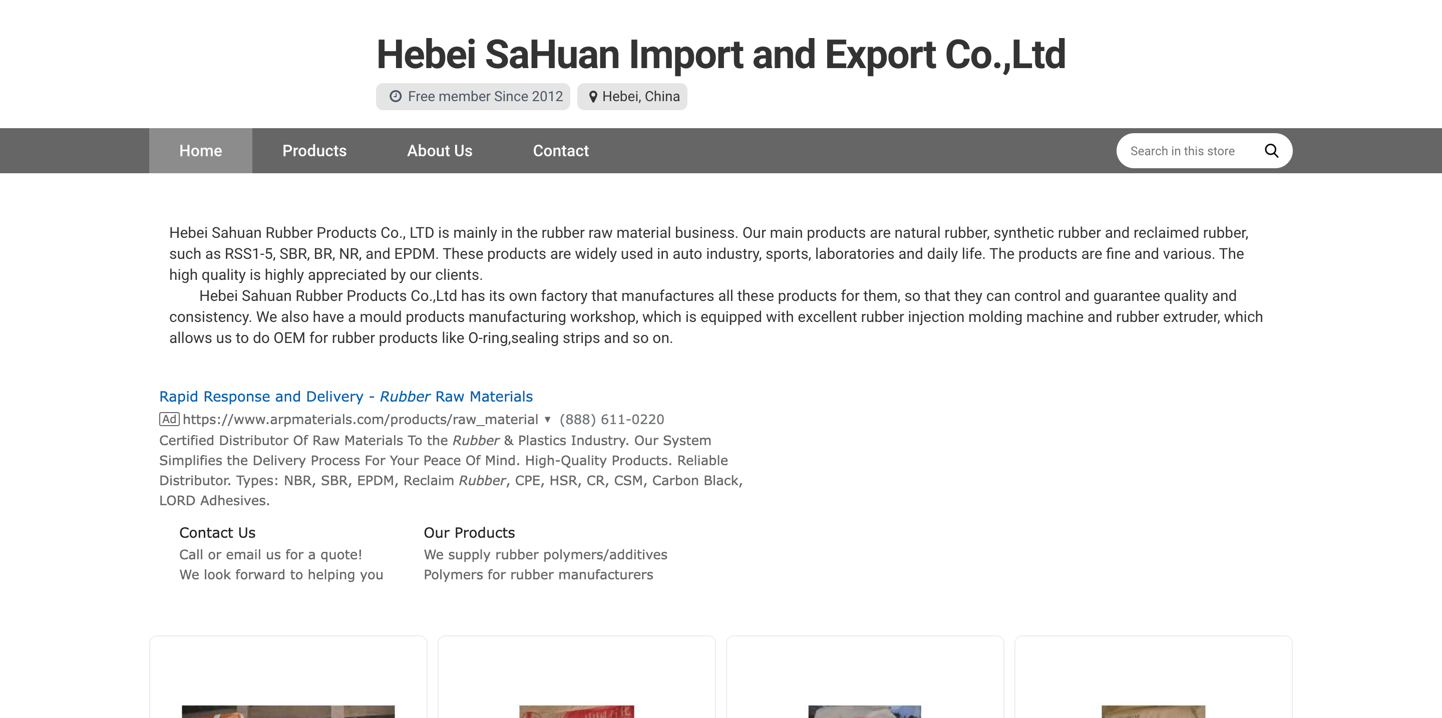 Hebei Sahuan Import and Export Co., Ltd.