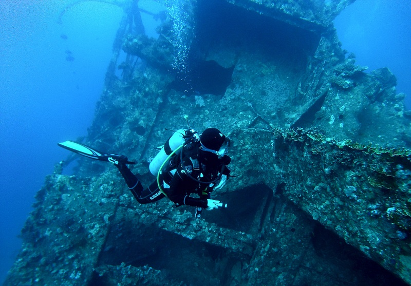 Diving at Coron's shipwreck sites