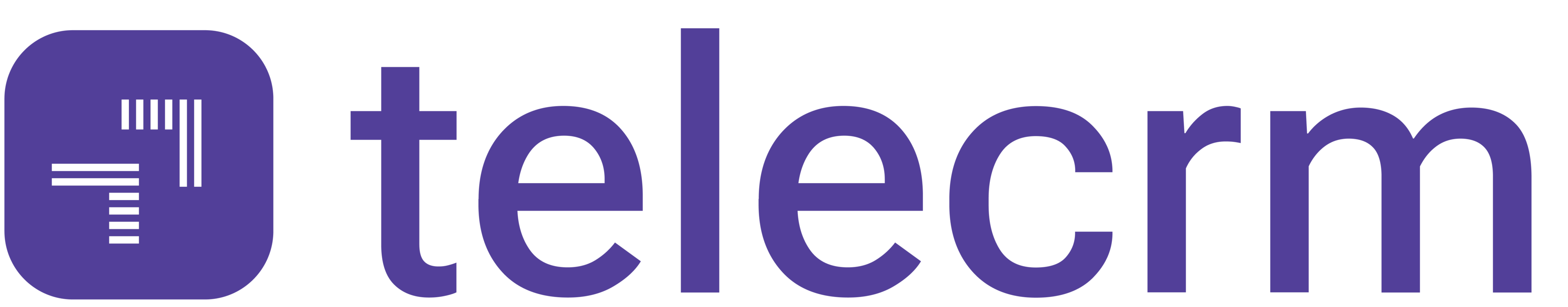 Telecrm logo | Best customisable CRM software for small business