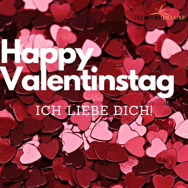 Happy Valentinstag - ich Liebe dich