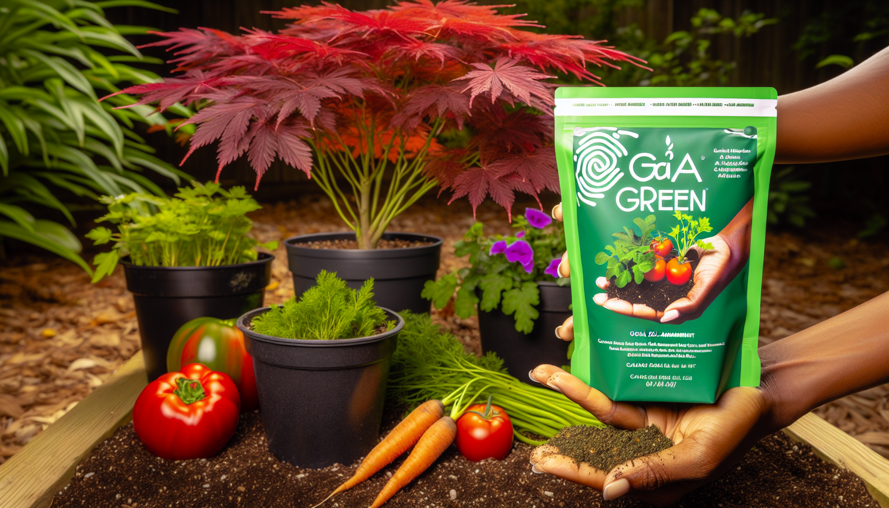 Gaia Green organic soil amendment for cannabis cultivation