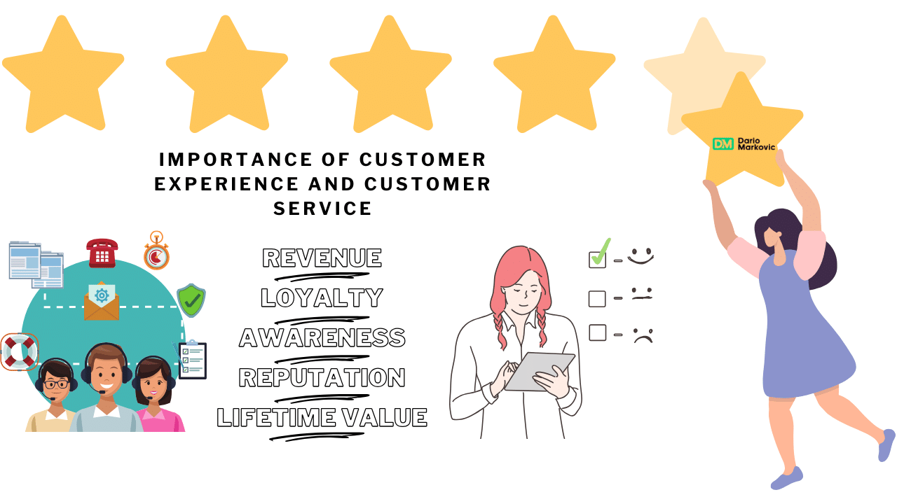 importance of experience and service in customers