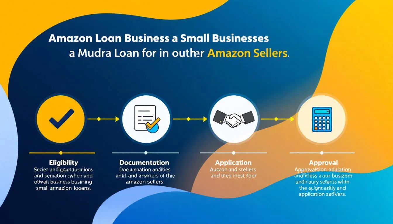 A visual representation of tips for improving loan approval chances for small businesses.