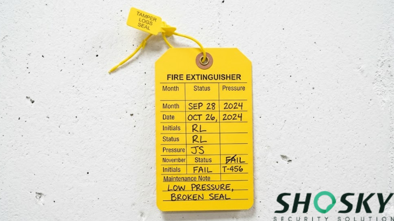 Complete Guide to Fire Extinguisher Inspection Tags & Usage