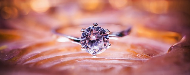 A diamond ring.