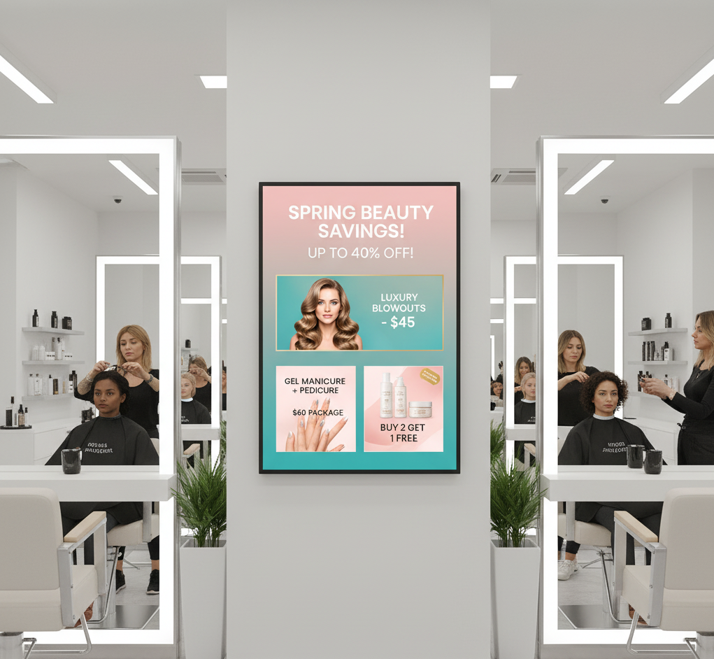 How Can Unique Salon Signage Ideas Attract Clients? 3 promote your special offers