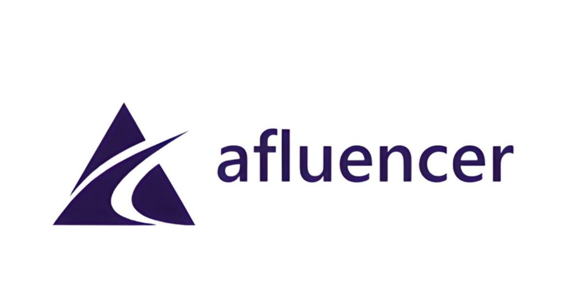 Logo of Afluencer with friendly and approachable typography.