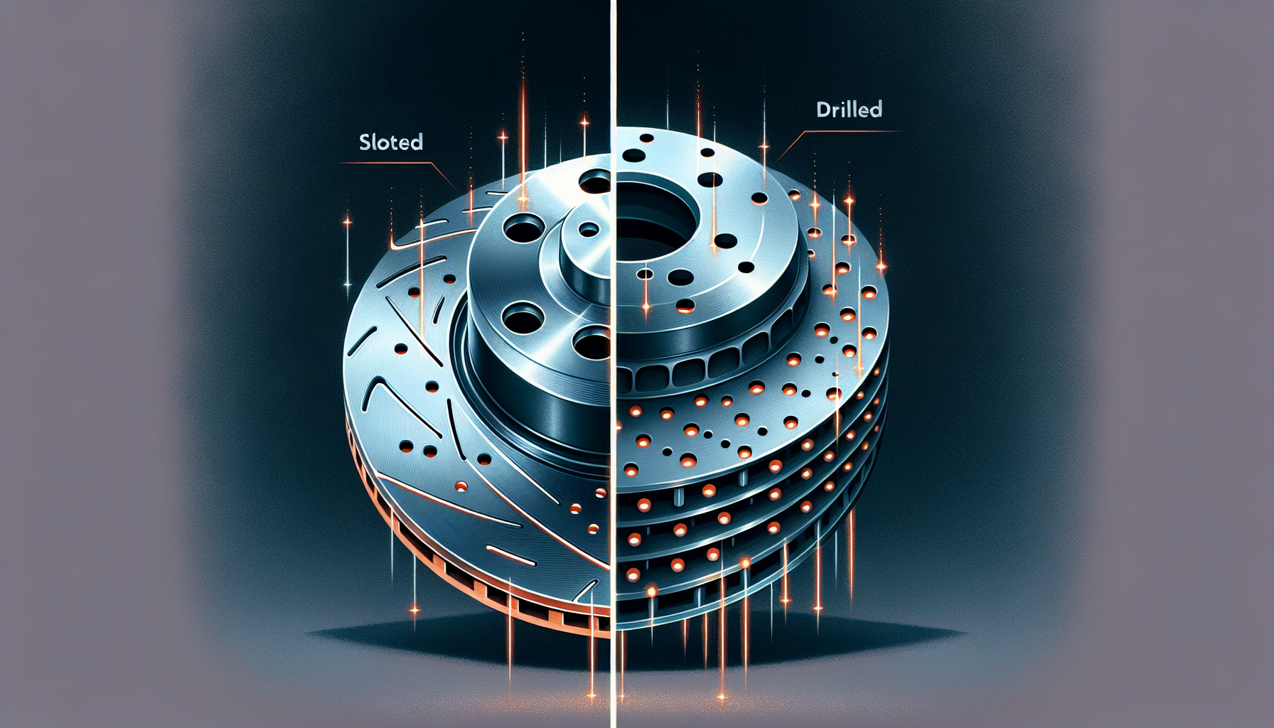 Comparison of slotted and drilled brake rotors for daily driving