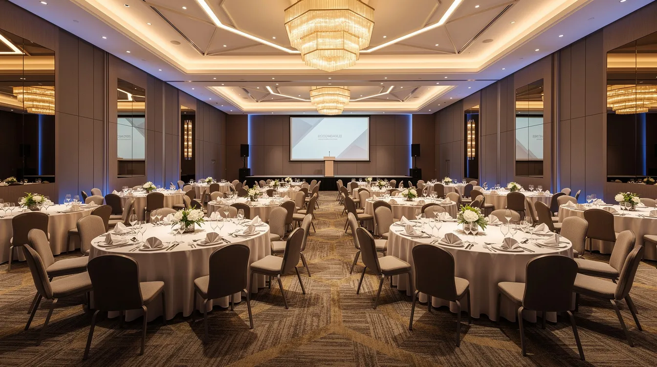 Nashville Corporate Event Venues Ballroom Setup