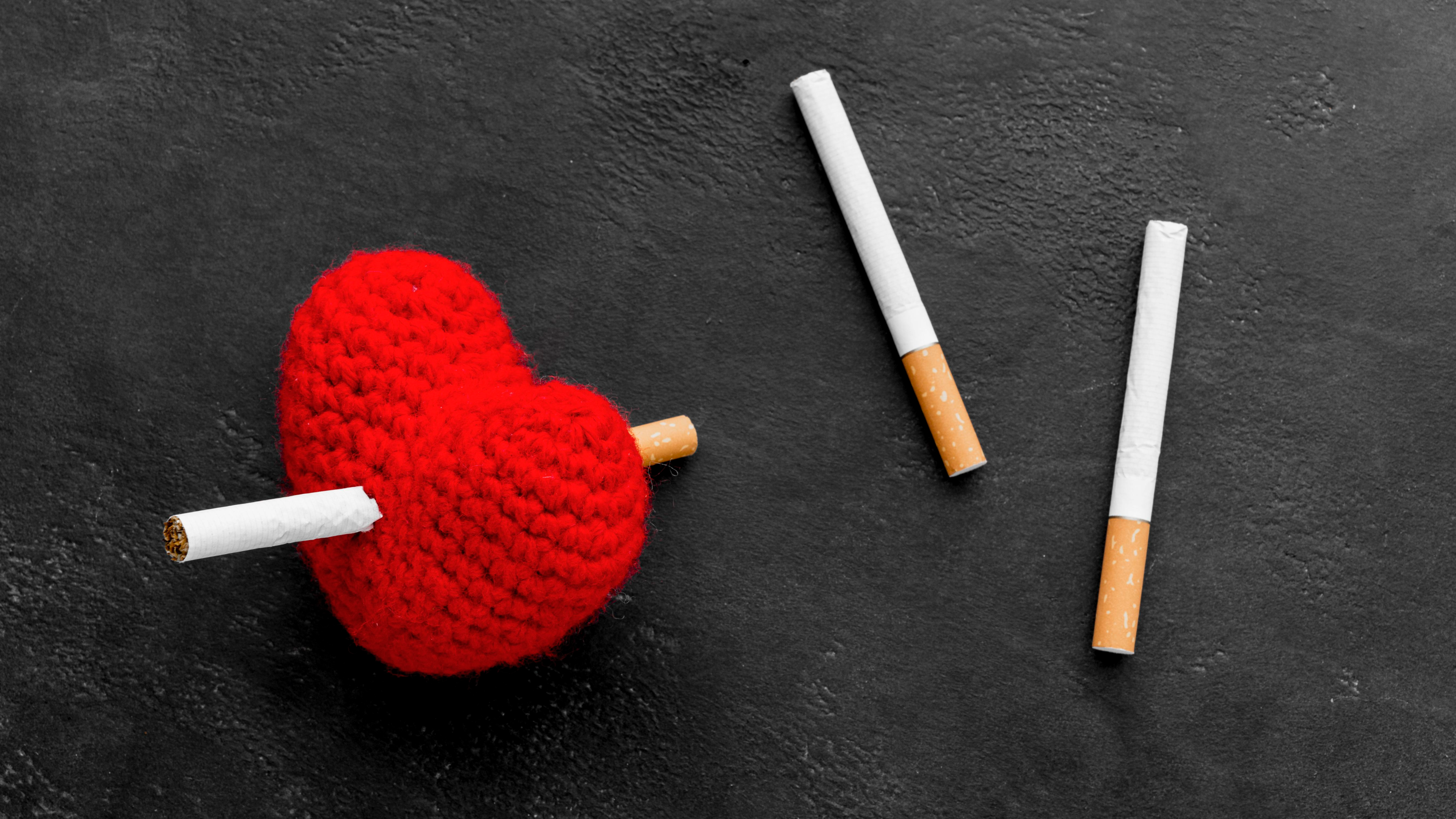 Smoking can do hell with your heart.