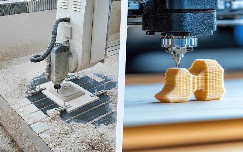 CNC machines 3D printing