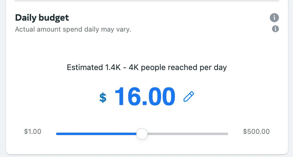 Choose how long you want your Facebook ad campaign to last. You can keep it running forever or just for a certain period.