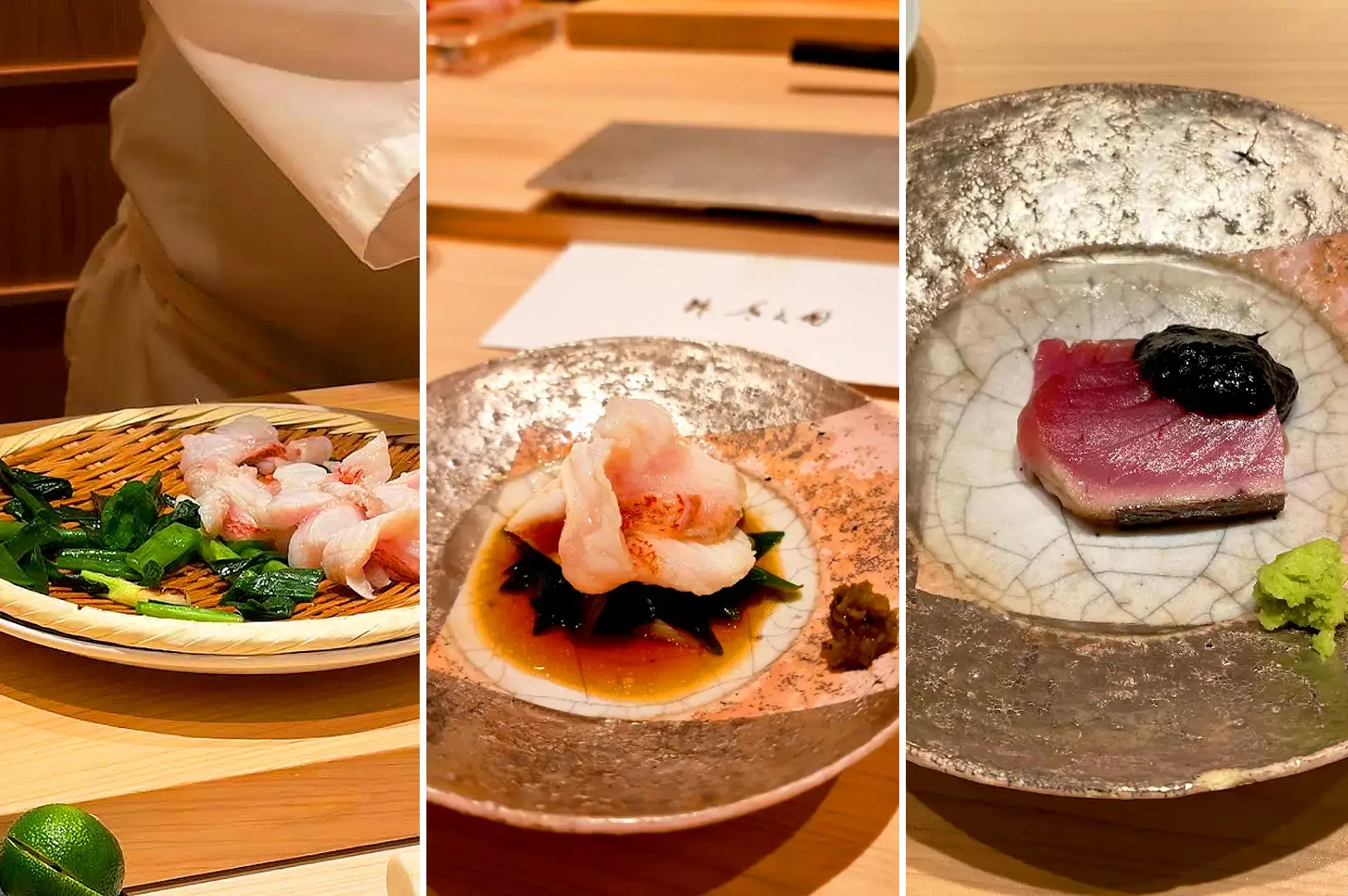Sushi Sakuta Singapore sushi chef preparing omakase at a traditional Japanese counter